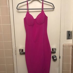 Forever 21 pink bodycon dress